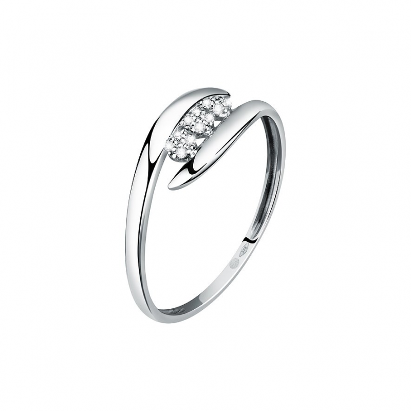 Valeria Damenring 89113903 375er Weißgold – Bild 1 von 3