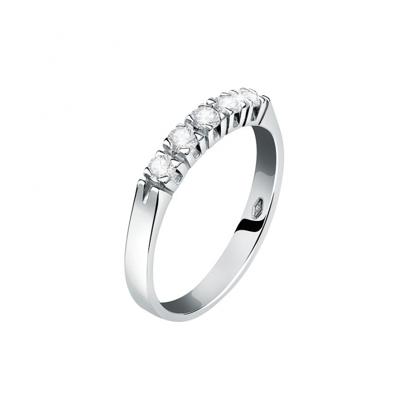 Valeria Damenring 89128609 585er Weißgold – Bild 1 von 3