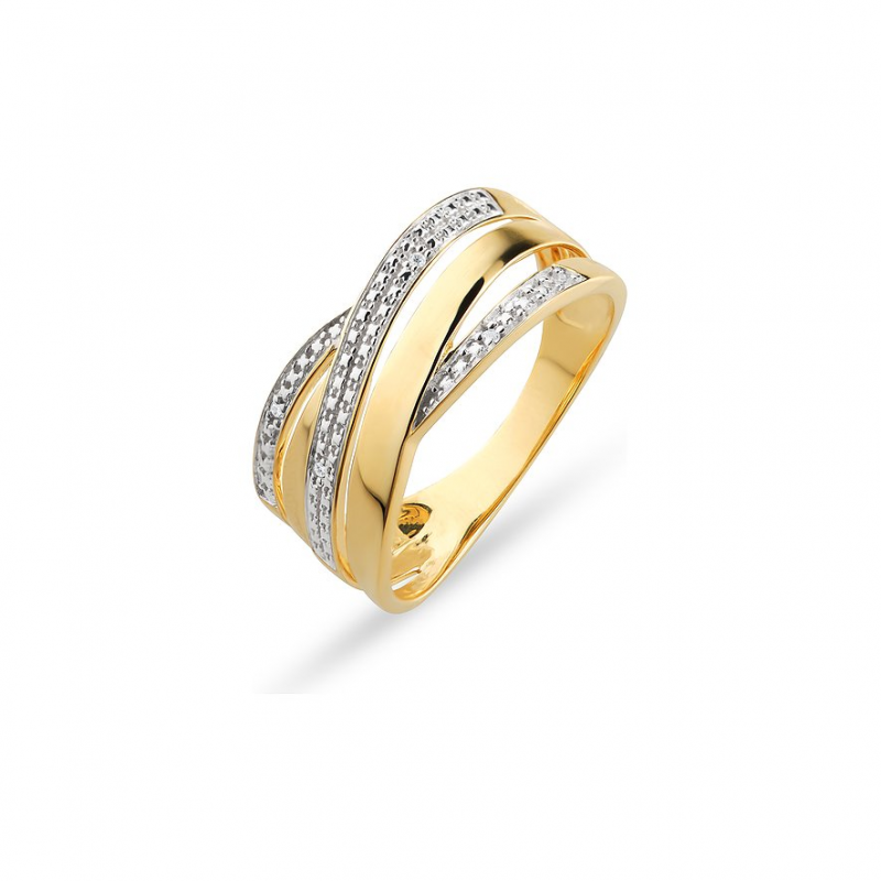 Valeria Damenring 89121396 585er Gelbgold