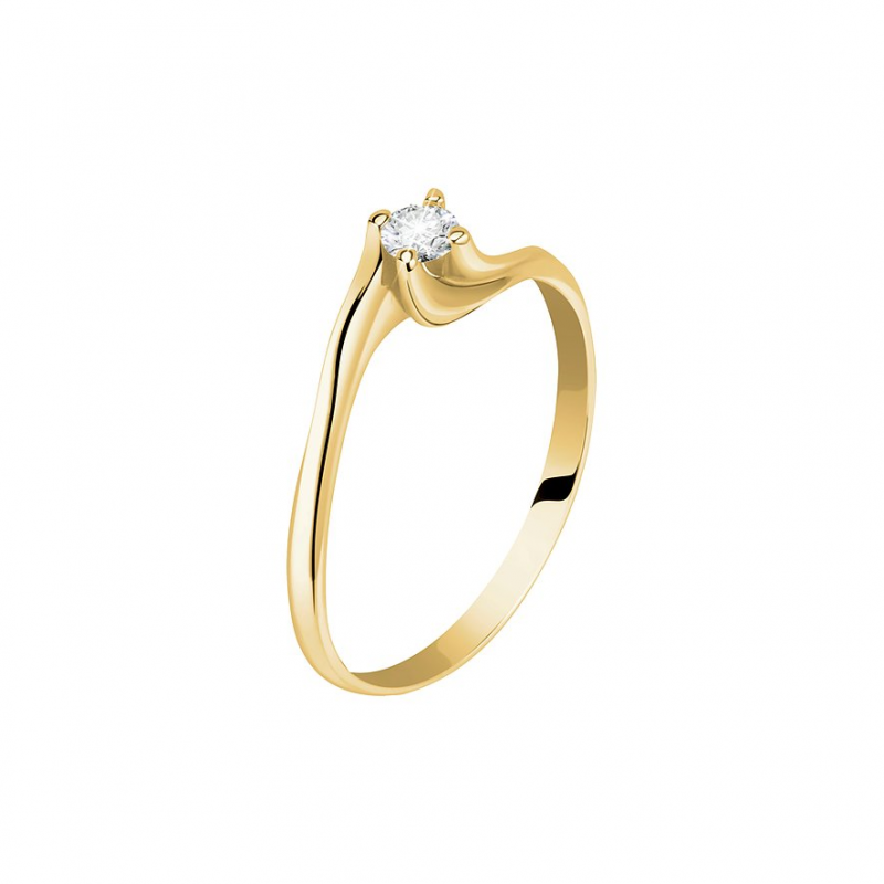 Valeria Damenring 89129621 585er Gelbgold