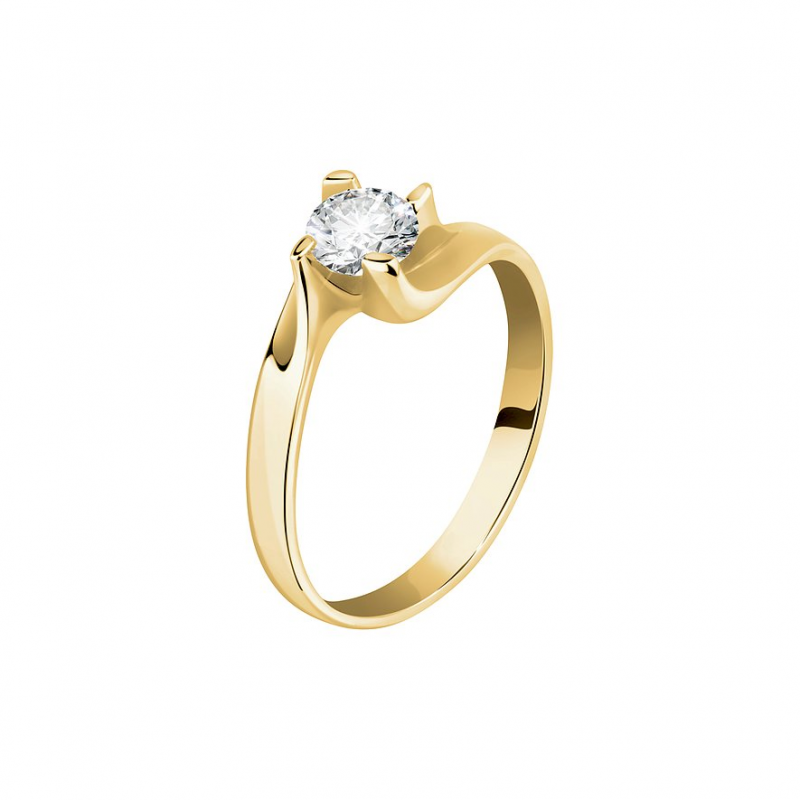 Valeria Damenring 89130522 585er Gelbgold