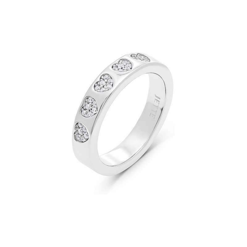 JETTE Damenring TRUE LOVE 89137233 925er Silber, recycelt – Bild 1 von 3