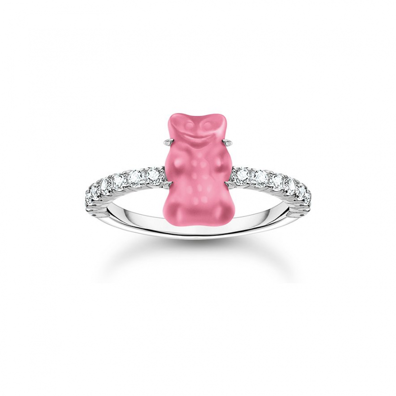 Thomas Sabo Damenring Charming TR2459-052-9-52 925er Silber – Bild 1 von 2