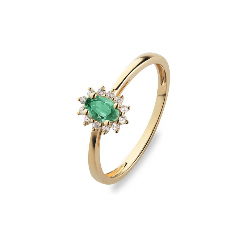Valeria Damenring 89192353 585er Gelbgold