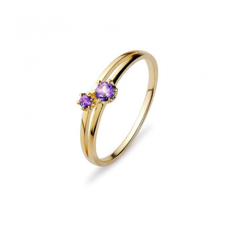 Valeria Damenring 89192727 375er Gelbgold