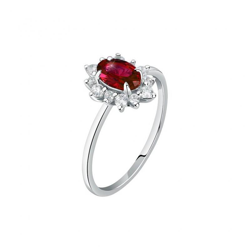 Live Diamond Damenring LDW050161014 375er Weißgold, recycelt