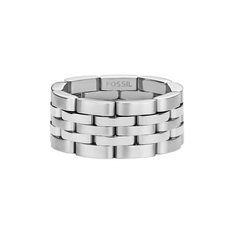 Fossil Herrenring ARDEN JF04826040 Edelstahl – Bild 1 von 3