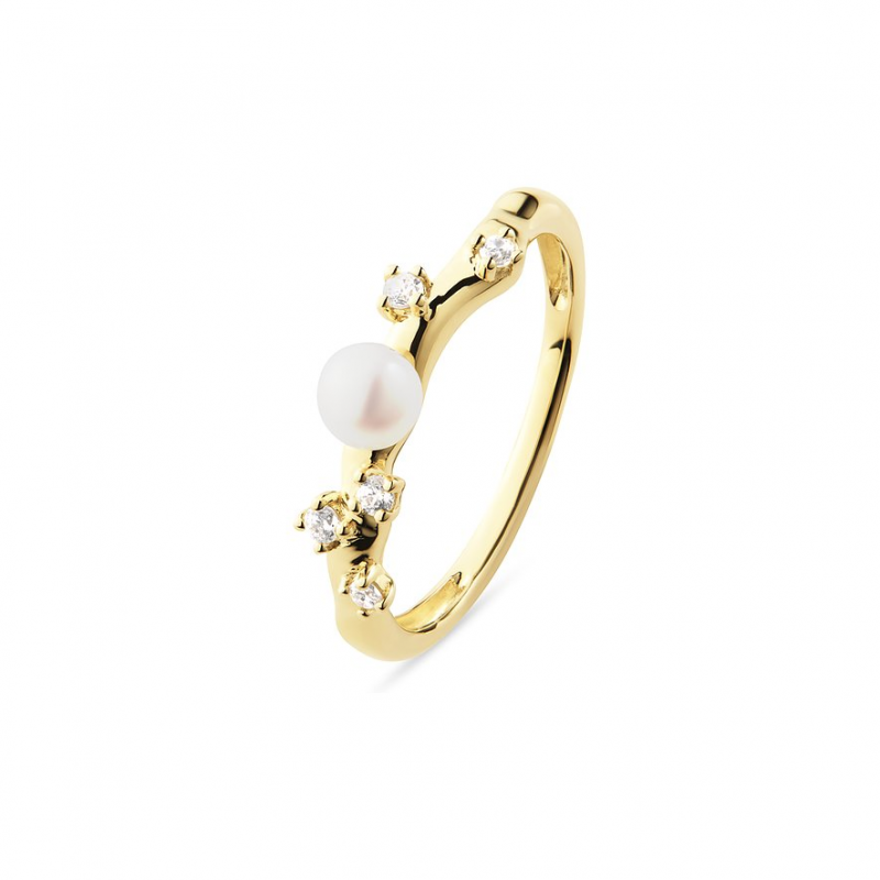 YAMOKO Damenring 89206600 585er Gelbgold