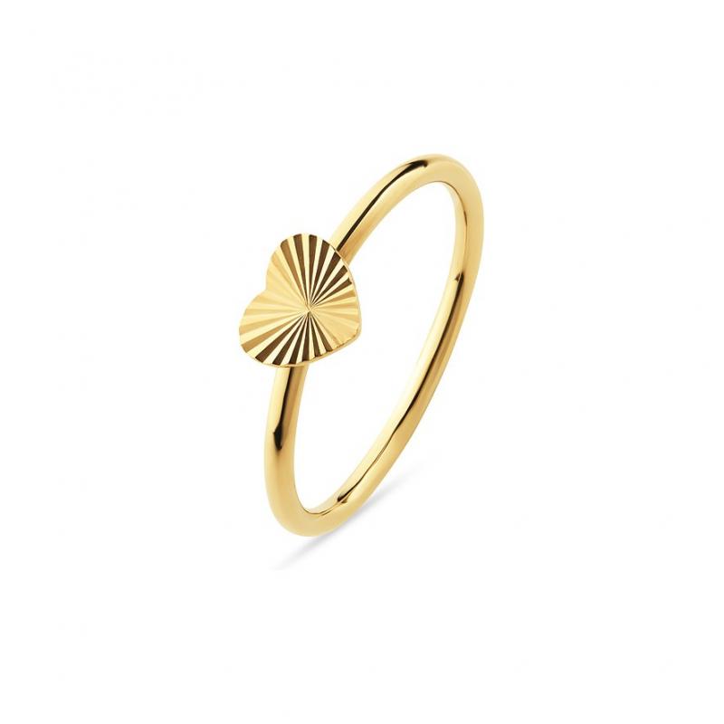 Valeria Damenring 89207550 375er Gelbgold