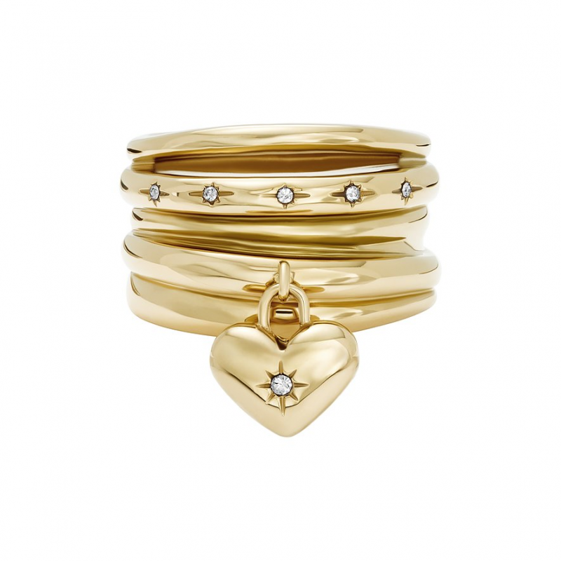 Fossil Damenring SADIE JF04834710 Edelstahl – Bild 1 von 3