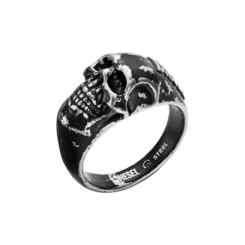 Diesel Damenring CENTER FOCAL DX1579040 Edelstahl – Bild 1 von 2