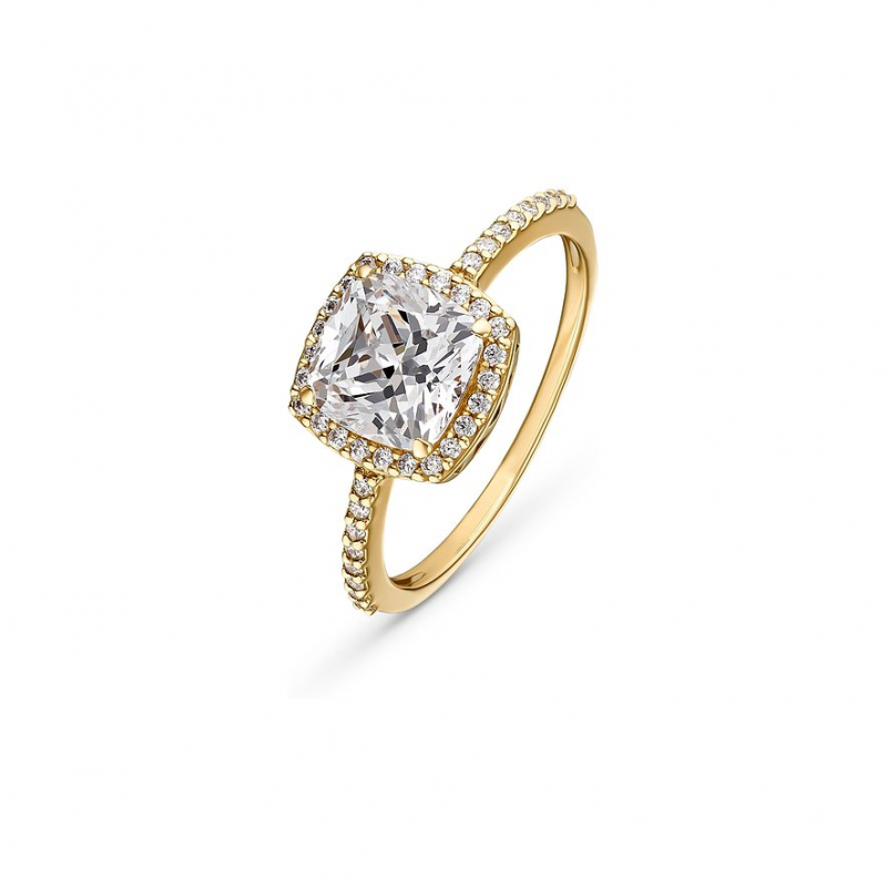 Valeria Damenring 89208291 375er Gelbgold – Bild 1 von 2