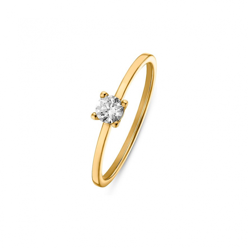 Valeria Damenring 89208535 375er Gelbgold – Bild 1 von 2