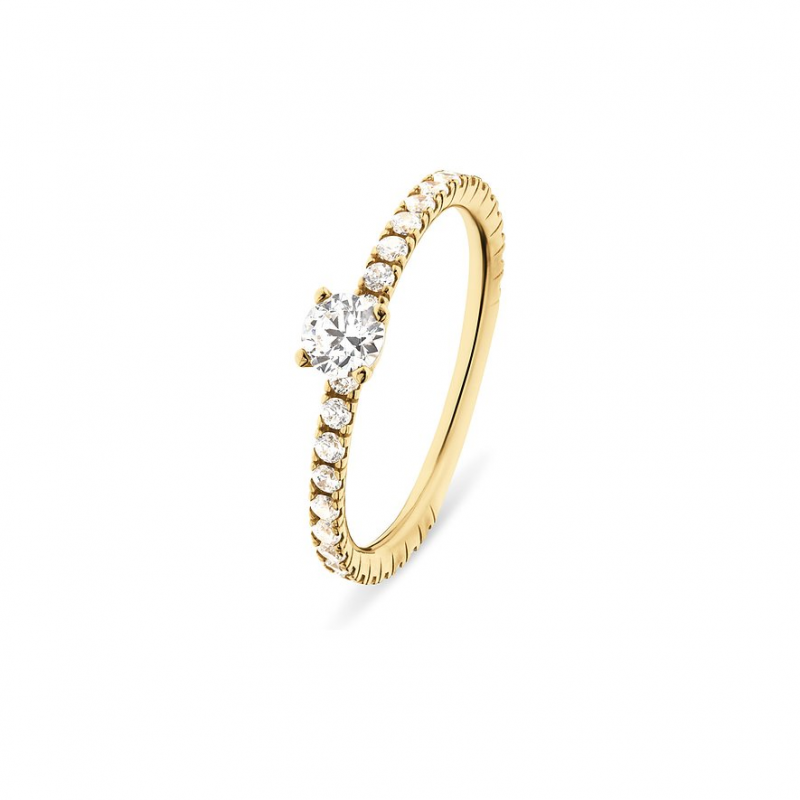 Valeria Damenring 89208401 375er Gelbgold – Bild 1 von 3