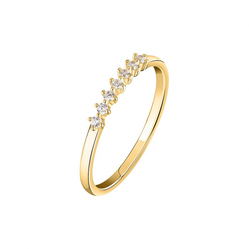 Valeria Damenring 89208399 375er Gelbgold