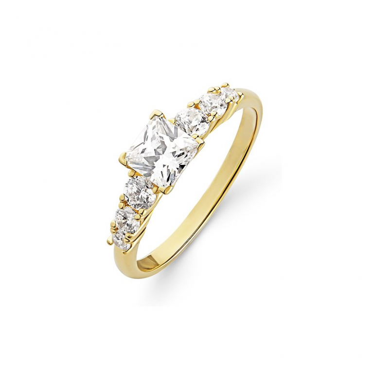 Valeria Damenring 89208390 375er Gelbgold