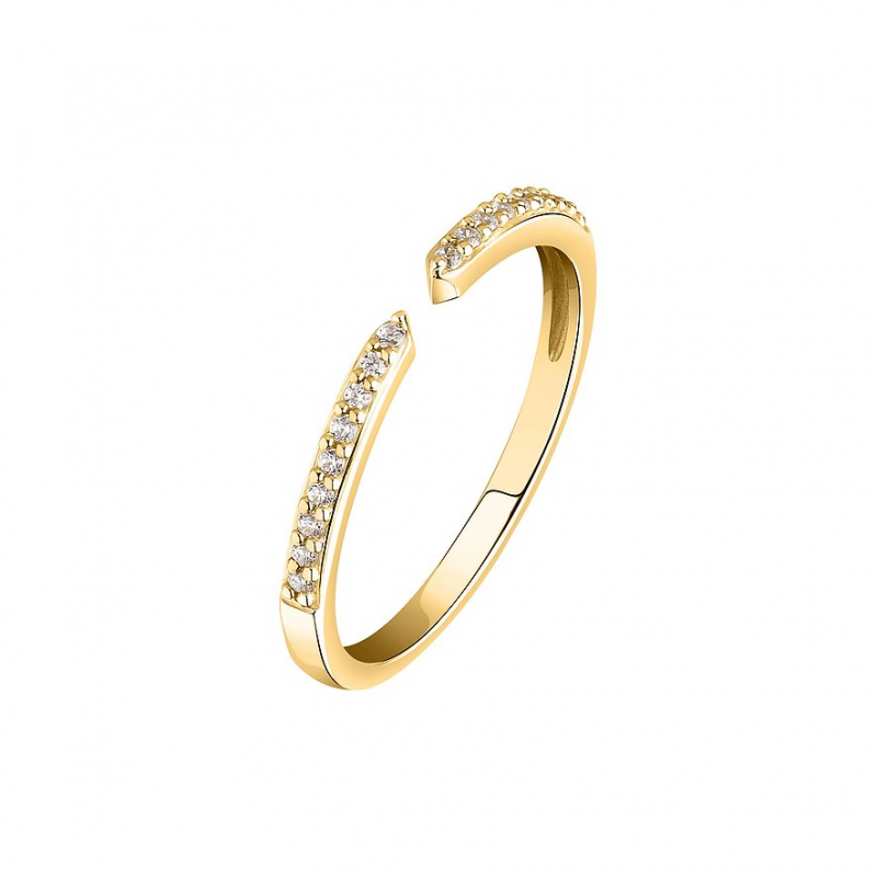 Valeria Damenring 89208265 375er Gelbgold
