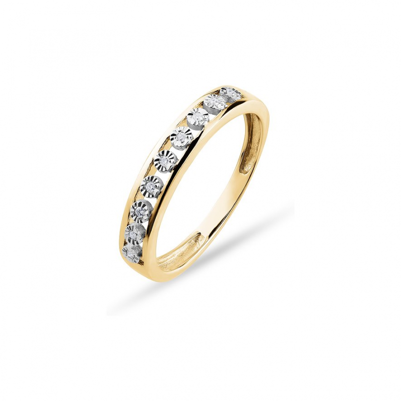 Valeria Damenring 89209318 585er Gelbgold
