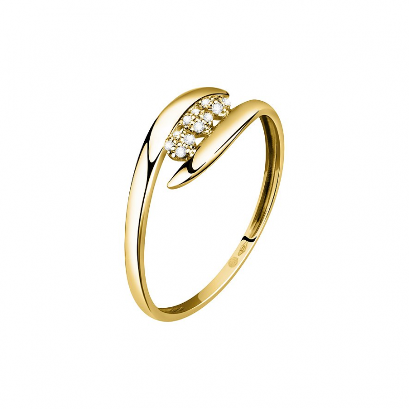 Valeria Damenring 89208374 375er Gelbgold – Bild 1 von 3