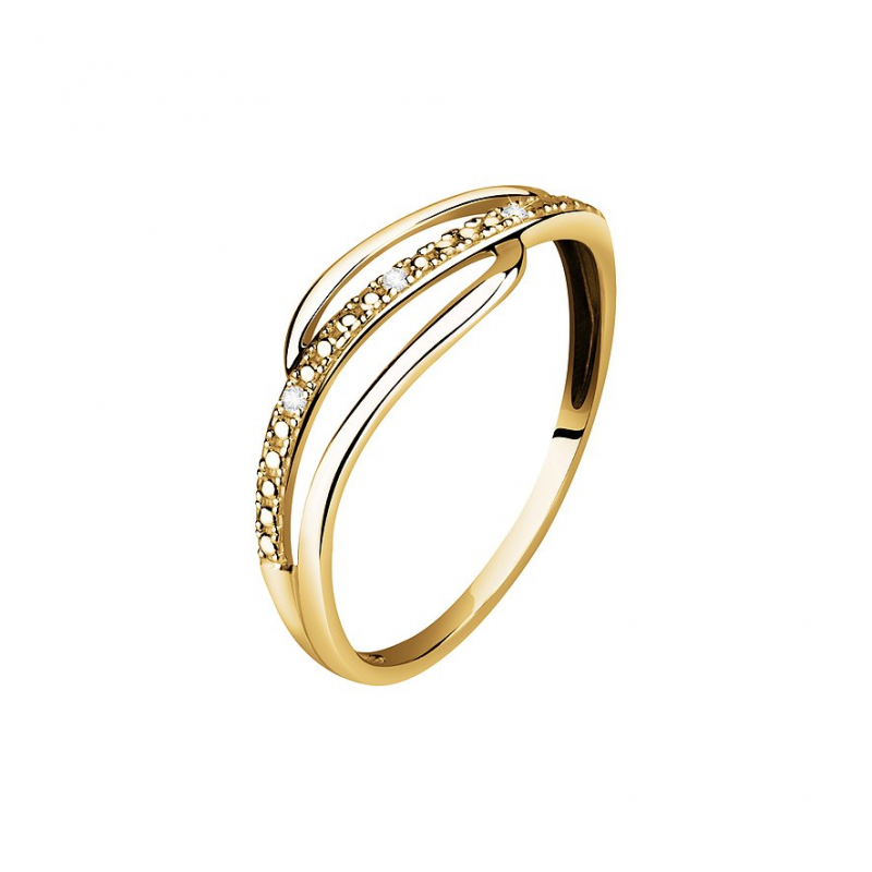 Valeria Damenring 89209353 375er Gelbgold
