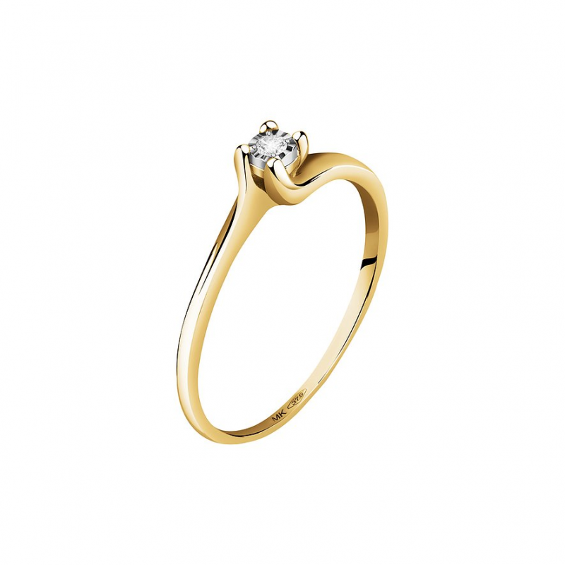 Valeria Damenring 89209330 375er Gelbgold – Bild 1 von 3