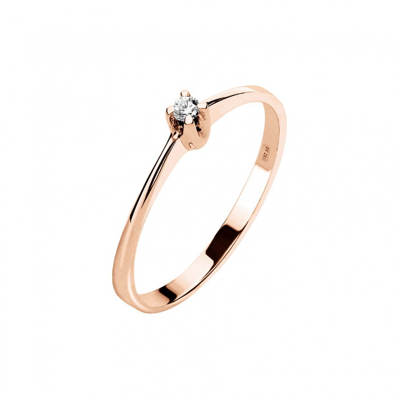 Valeria Damenring 89209708 375er Roségold