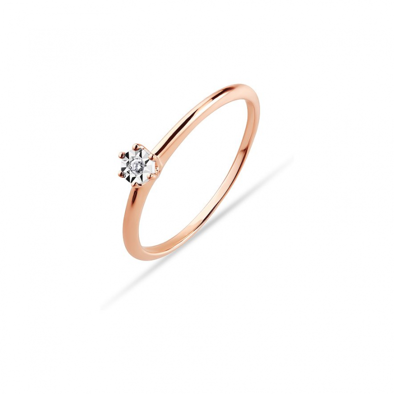 Valeria Damenring 89209575 375er Roségold