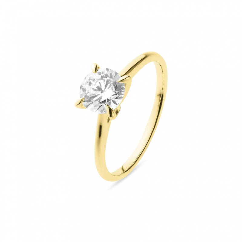 Valeria Damenring Lab Grown CHRIST 89210601 585er Gelbgold