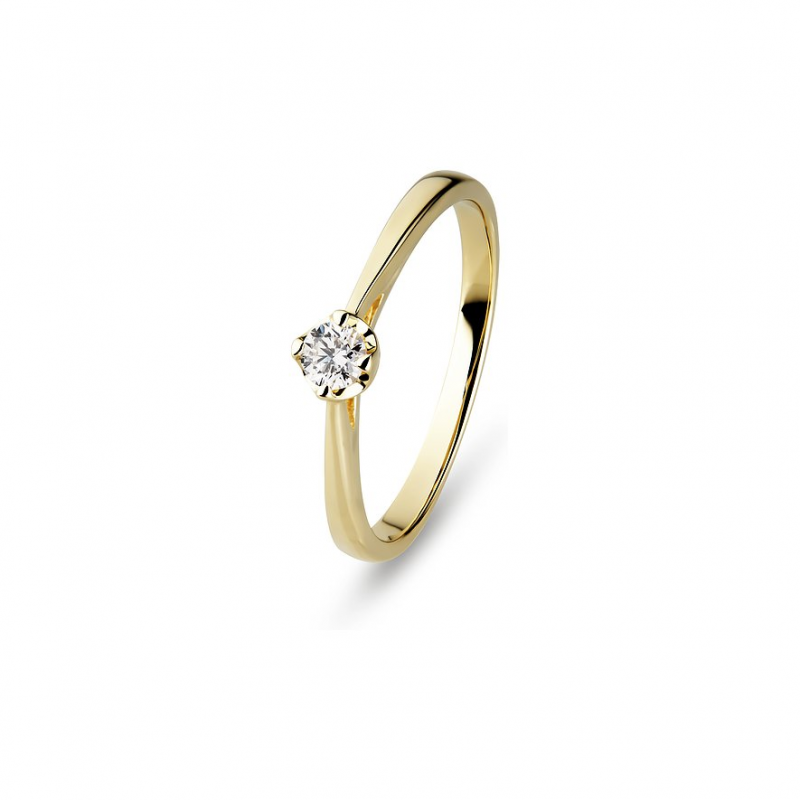 Valeria Damenring Lab Grown CHRIST 89211873 585er Gelbgold