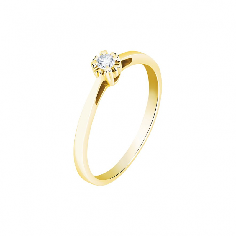 Valeria Damenring Lab Grown CHRIST 89211736 585er Gelbgold