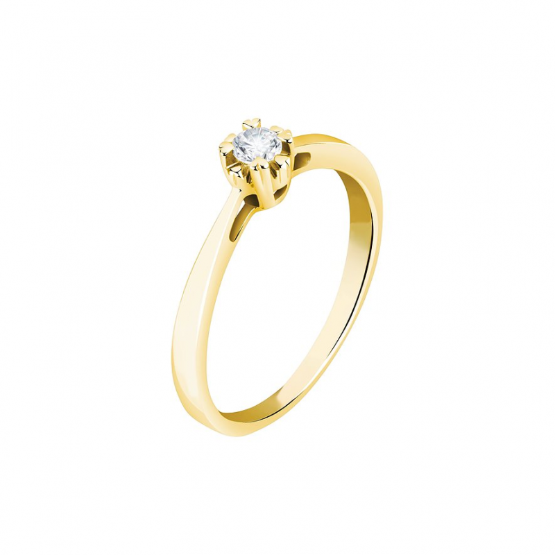 Valeria Damenring Lab Grown CHRIST 89211809 585er Gelbgold