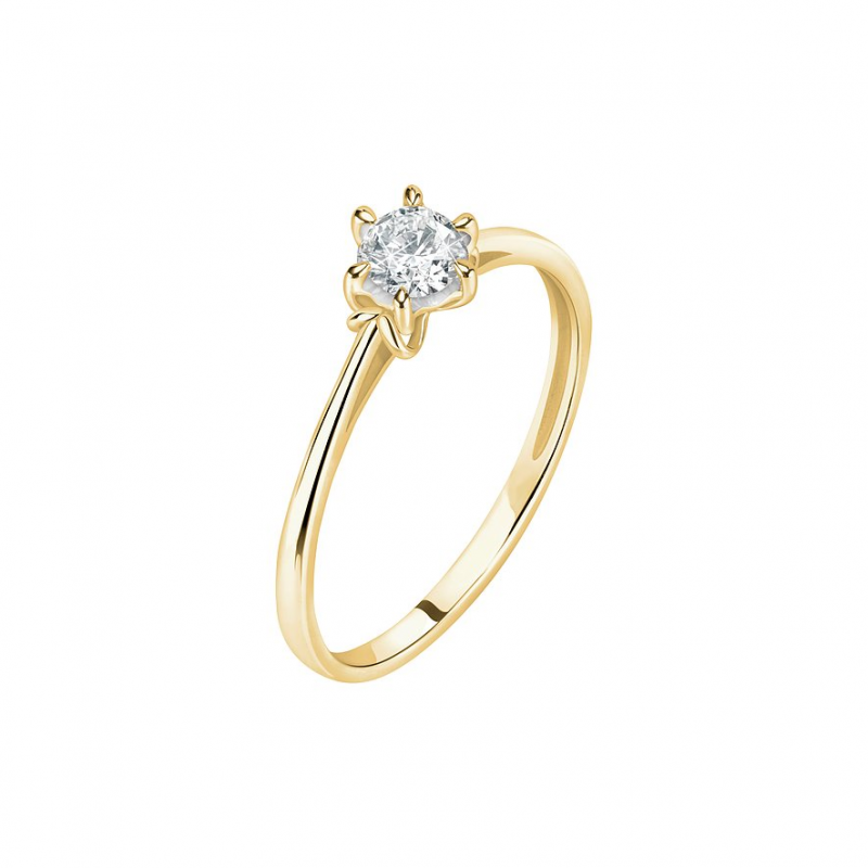 Valeria Damenring Lab Grown CHRIST 89211768 585er Gelbgold