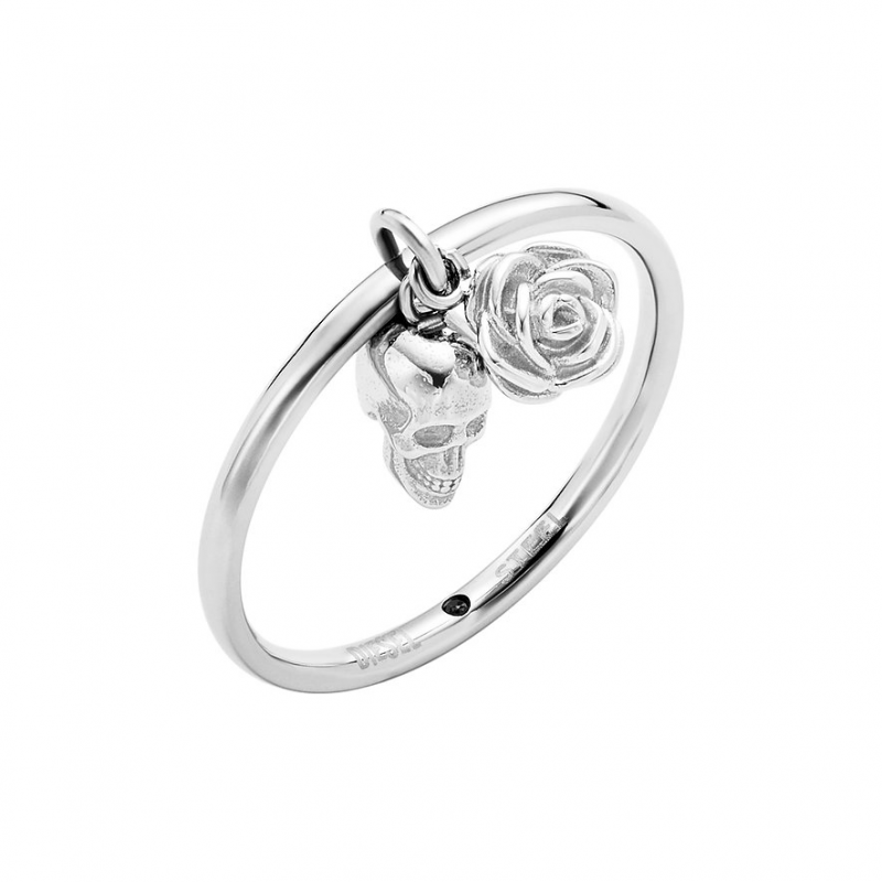 Diesel Damenring DX1602040 Edelstahl – Bild 1 von 2