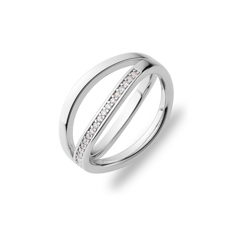 JETTE Damenring HOPE 89217282 925er Silber, recycelt