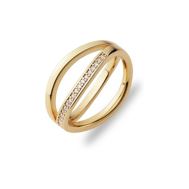 JETTE Damenring HOPE 89217362 925er Silber, recycelt