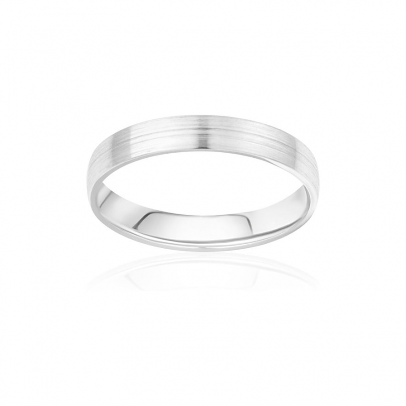 Valeria Herrenring 89218030 375er Weißgold – Bild 1 von 2