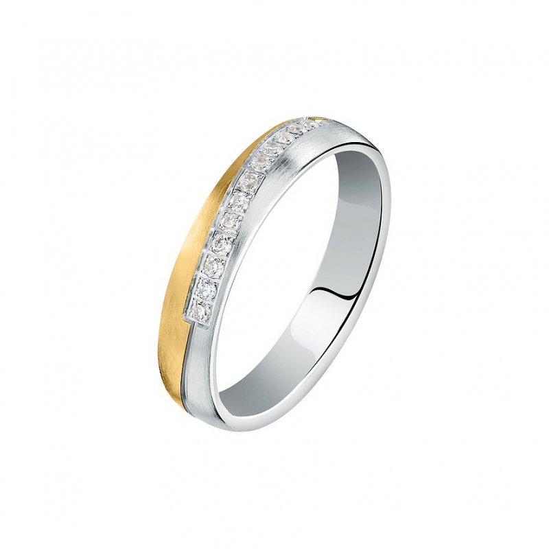 Valeria Damenring 89217784 375er Weißgold, 375er Gelbgold – Bild 1 von 3