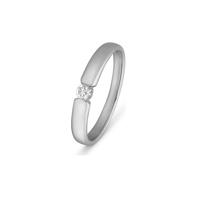 Valeria Damenring 89218632 585er Weißgold – Bild 1 von 2