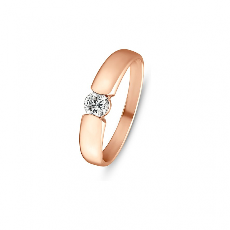 Valeria Damenring 89218620 585er Roségold – Bild 1 von 2