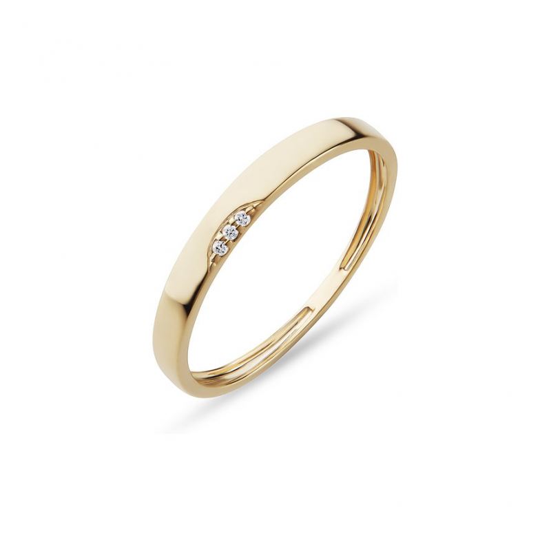 Valeria Damenring 89219461 375er Gelbgold