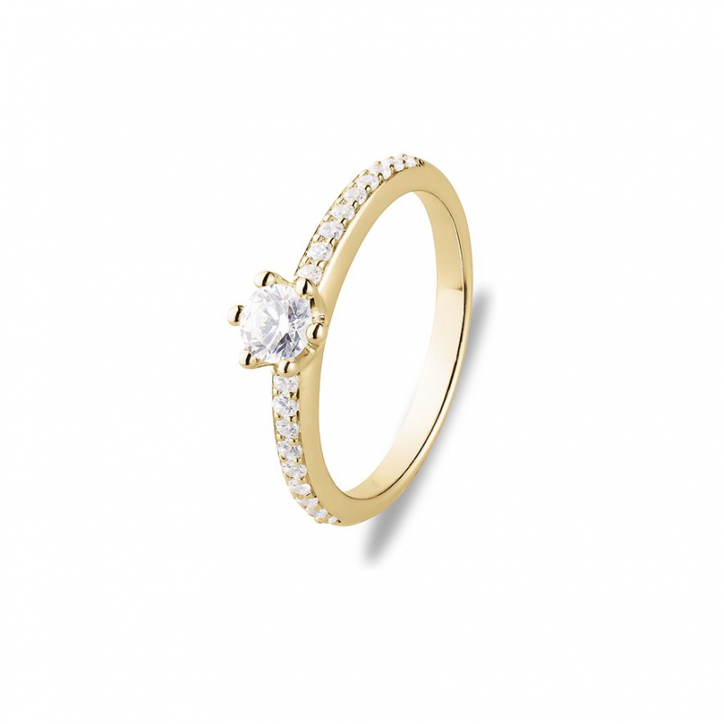 Valeria Damenring 89220132 585er Gelbgold