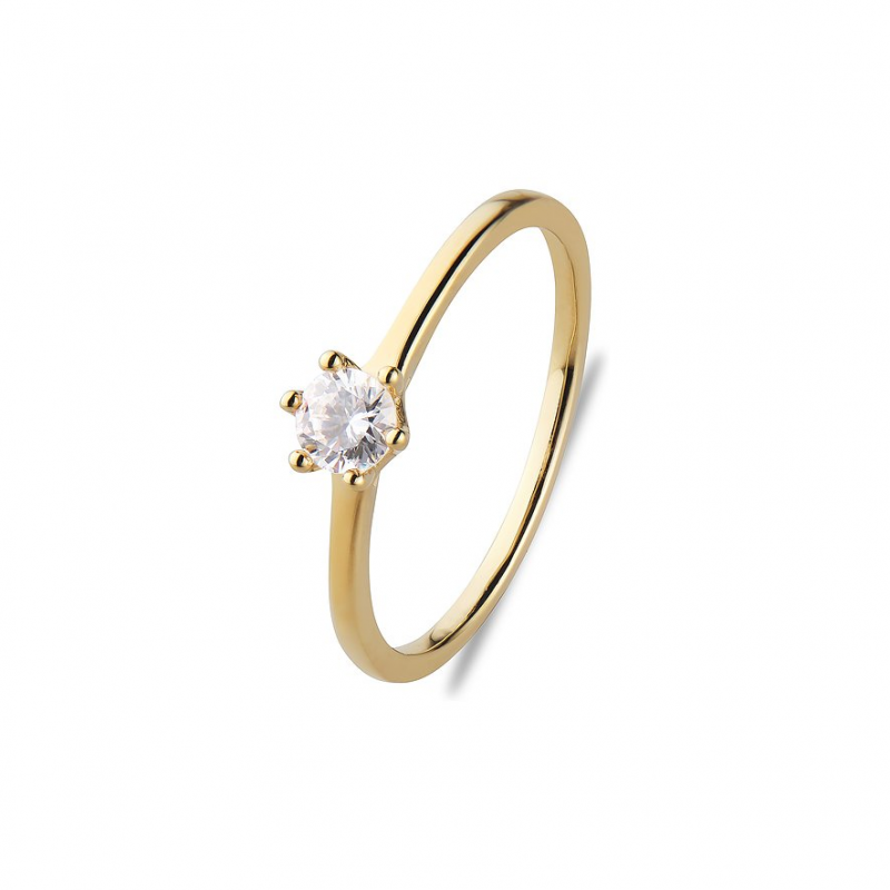 Valeria Damenring 89220627 585er Gelbgold