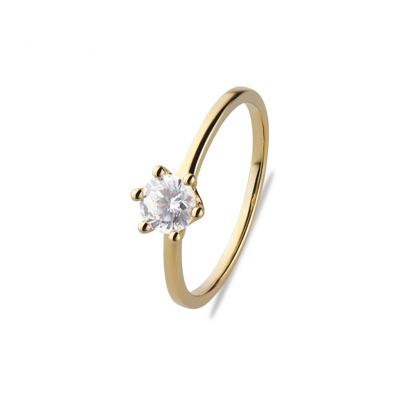 Valeria Damenring 89220624 585er Gelbgold