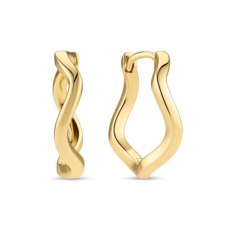 Sif Jakobs Jewellery Creolen SJ-E3859-YG 925er Silber