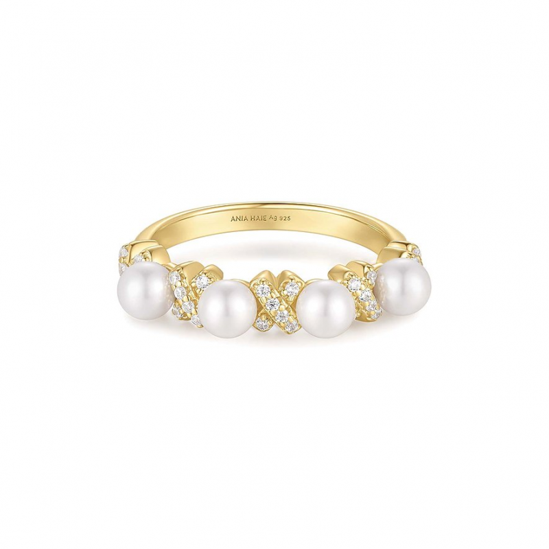 Ania Haie Damenring R069-02G-58 925er Silber – Bild 1 von 2