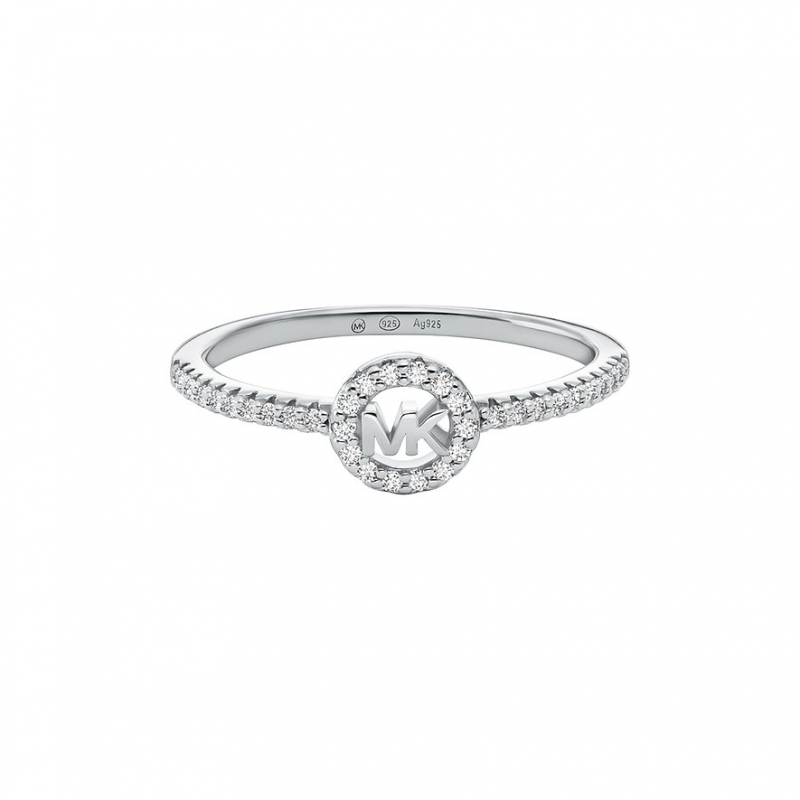 Michael Kors Damenring Kors MK MKC1829040 Silber – Bild 1 von 2