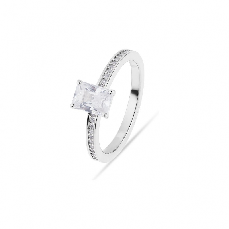 JETTE Damenring ETERNAL 89221904 925er Silber, recycelt