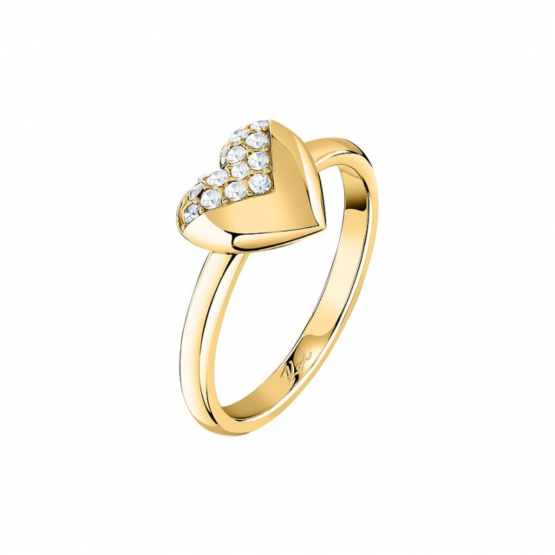 Karl Lagerfeld Damenring Pave Amour KLBJW10018 Edelstahl – Bild 1 von 3