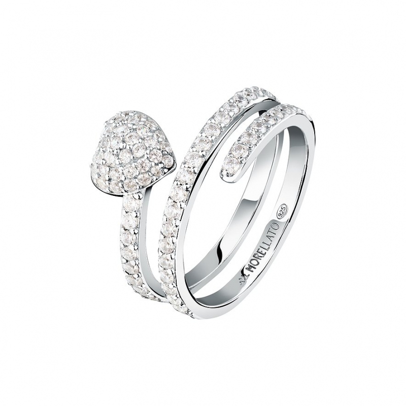 Morellato Damenring Nobile SAZK07012 Silber, recycelt