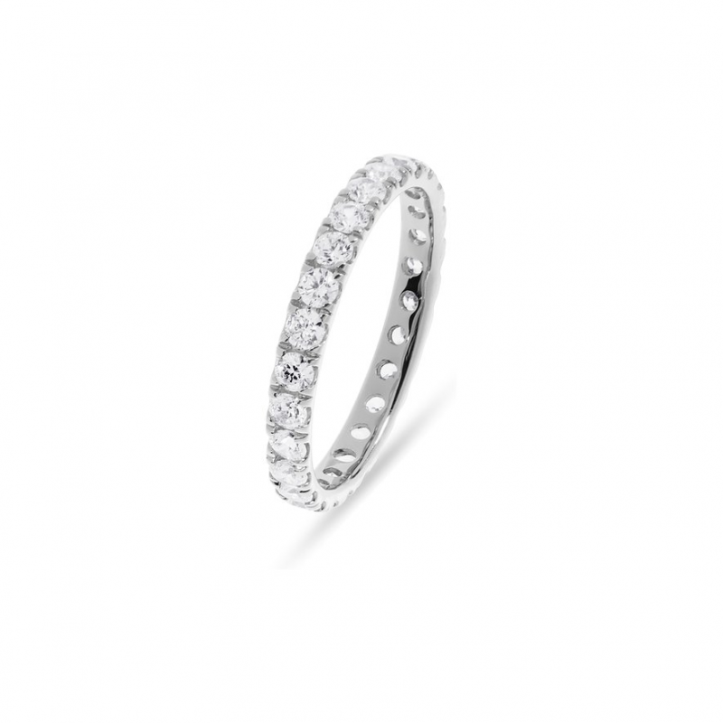 Valeria Damenring 89226976 585er Weißgold – Bild 1 von 3